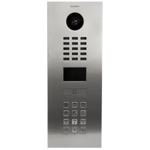 DoorBird IP Intercom Video Door Station D2101KV with Keypad - Flush backbox and Surface backbox available separately