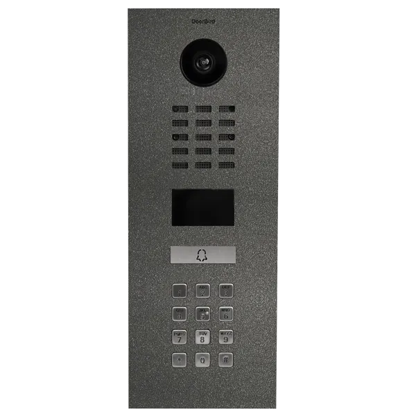 DoorBird IP Intercom Video Door Station D2101KV with Keypad - Flush backbox and Surface backbox available separately