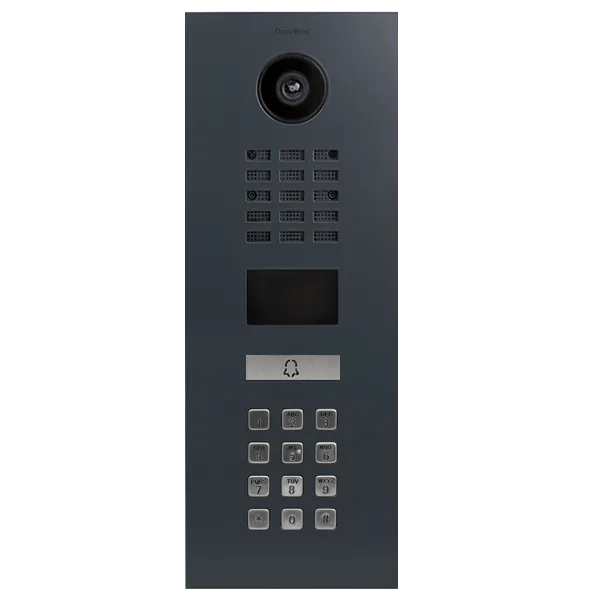 DoorBird IP Intercom Video Door Station D2101KV with Keypad - Flush backbox and Surface backbox available separately