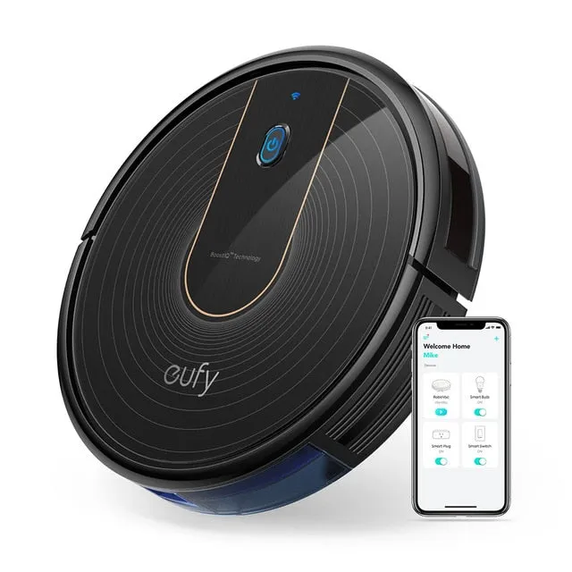 eufy [BoostIQ] RoboVac 15C,Wi-Fi,1300Pa Super-Thin,Quiet, Self-Charging Robot Vacuum Cleaner for Hard Floors&Medium-Pile Carpets