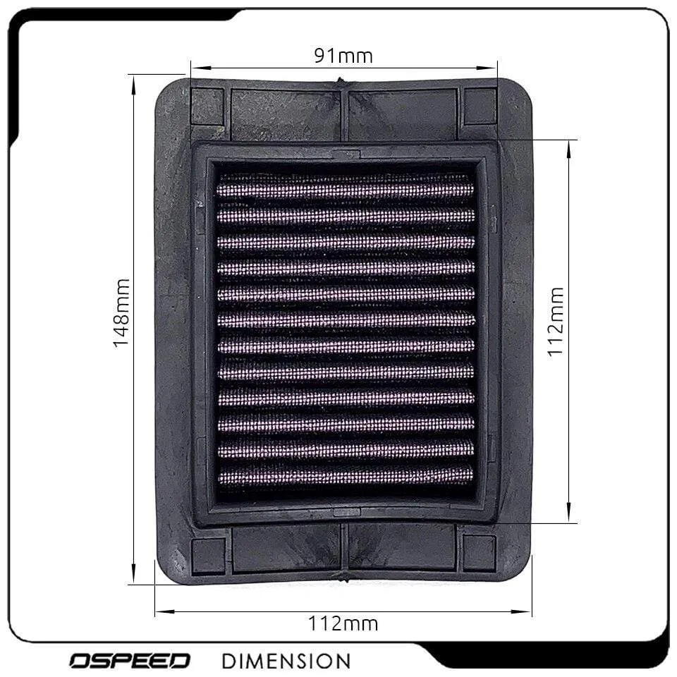 For Yamaha MT03 MT25 YZF R3 R25 Tmax 530 500 2019-2008 Motorcycle Parts Air Cleaner Intake Filter Replacement Mixture Air Filter