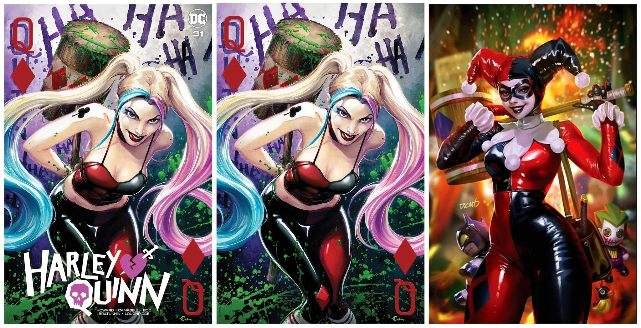 HARLEY QUINN 31 CLAYTON CRAIN VARIANT