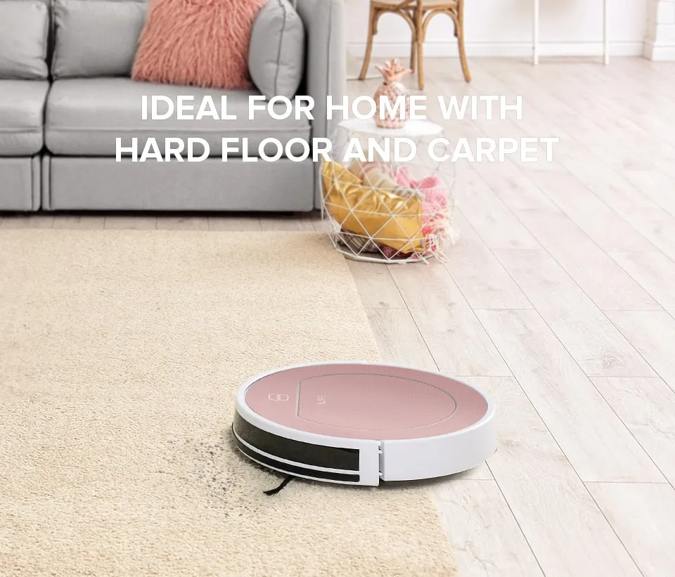 ILIFE V7s Plus Robot Vacuum Cleaner Sweep and Wet Mopping Disinfection For Hard Floors&Carpet Run 120mins Automatically Charge