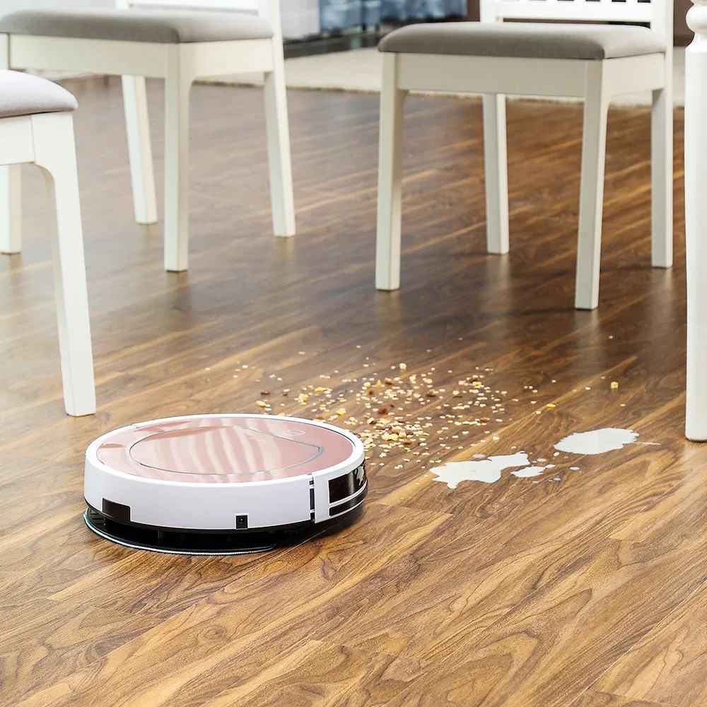 ILIFE V7s Plus Robot Vacuum Cleaner Sweep and Wet Mopping Disinfection For Hard Floors&Carpet Run 120mins Automatically Charge
