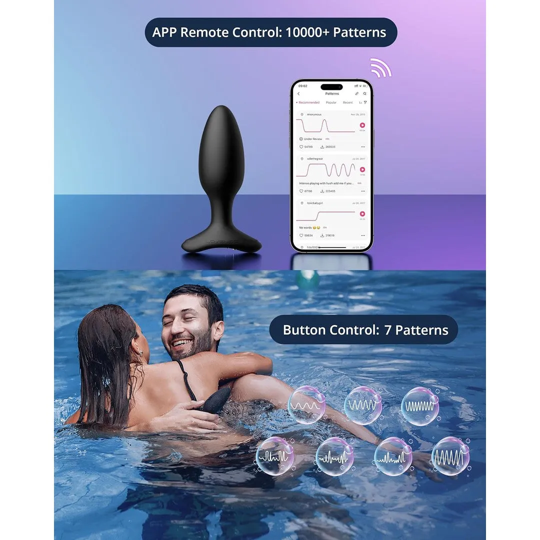 Lovense Hush 2 Vibrating Butt Plug - Small
