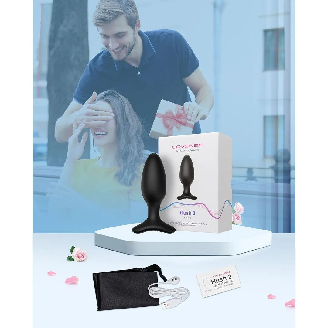 Lovense Hush 2 Vibrating Butt Plug - Small