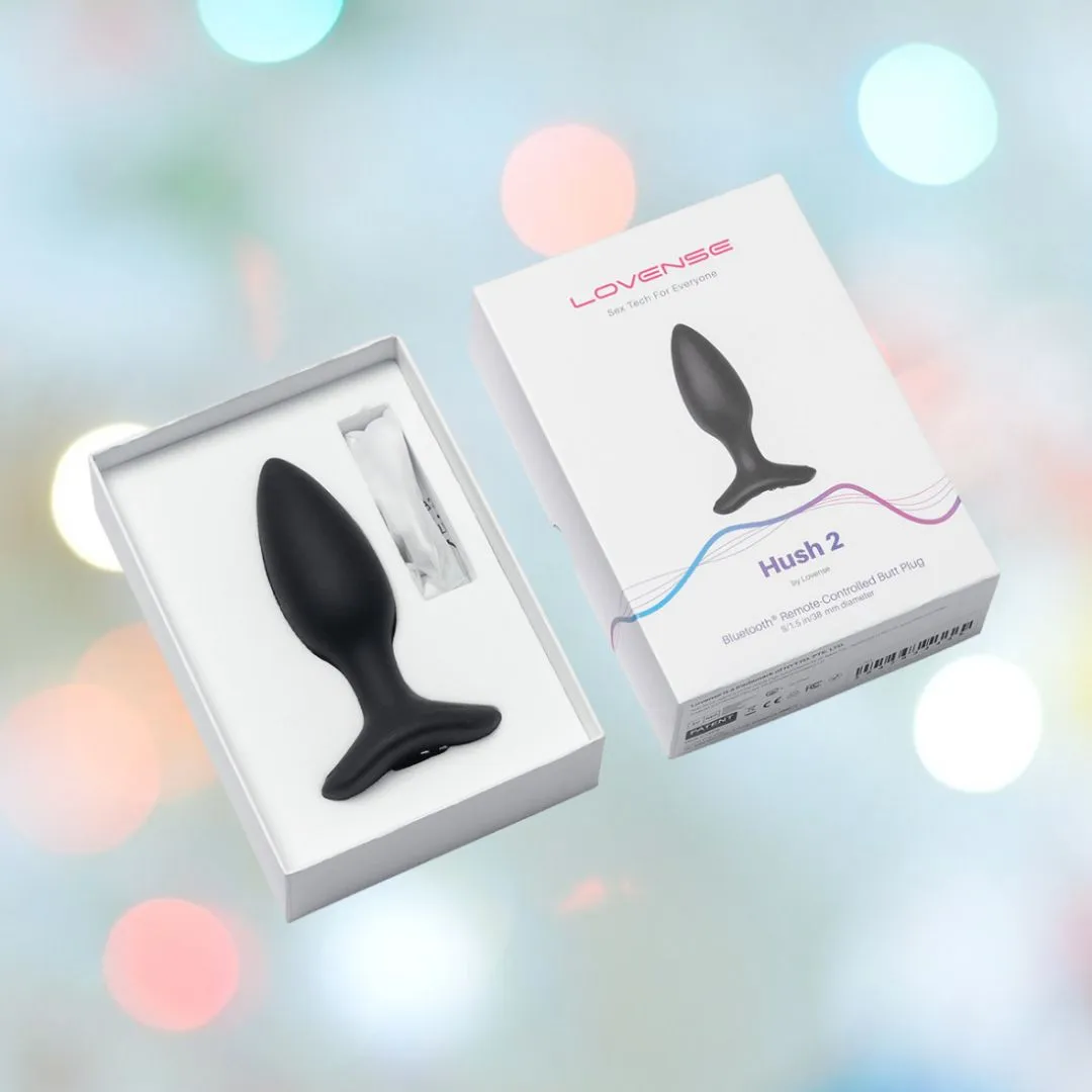 Lovense Hush 2 Vibrating Butt Plug - Small