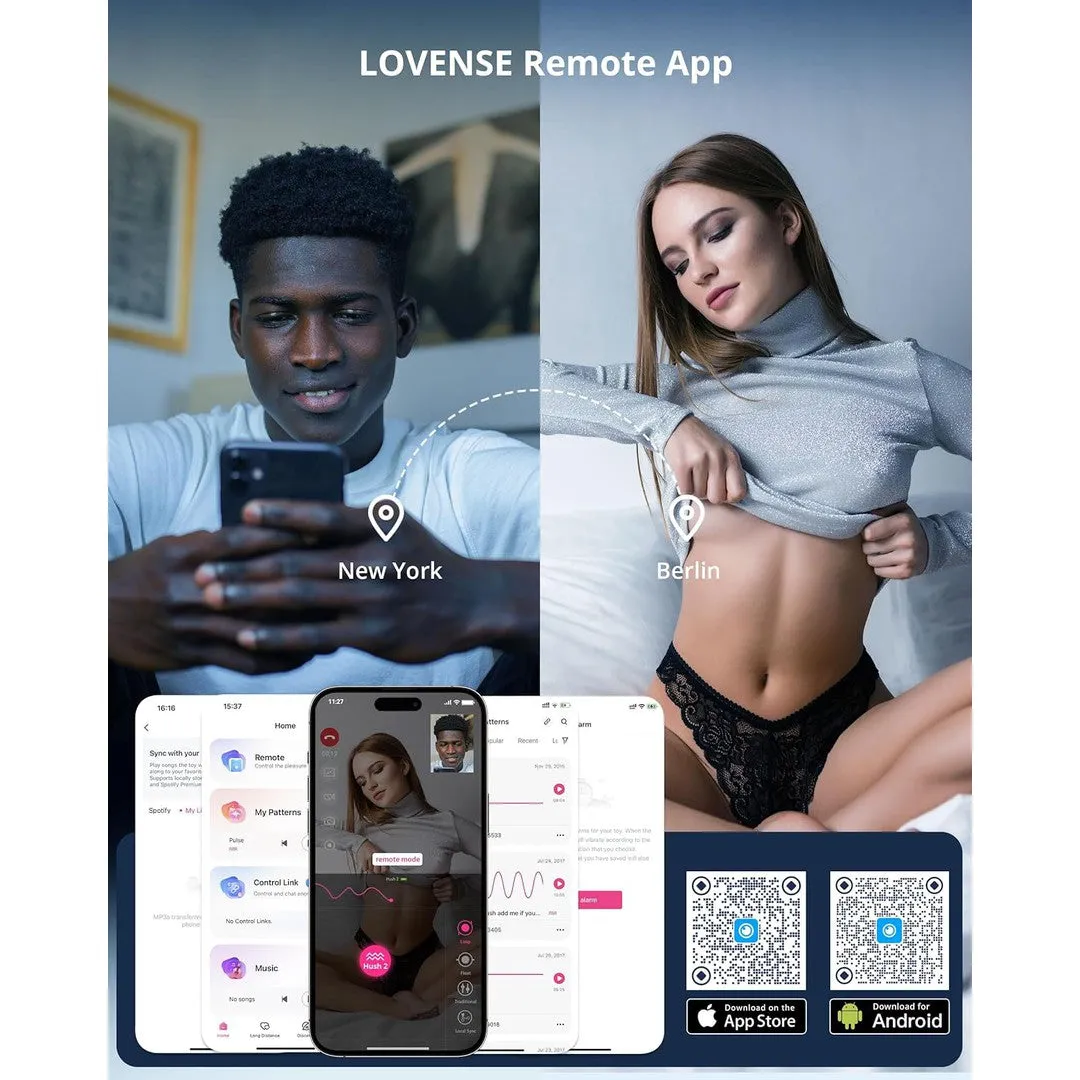 Lovense Hush 2 Vibrating Butt Plug - Small