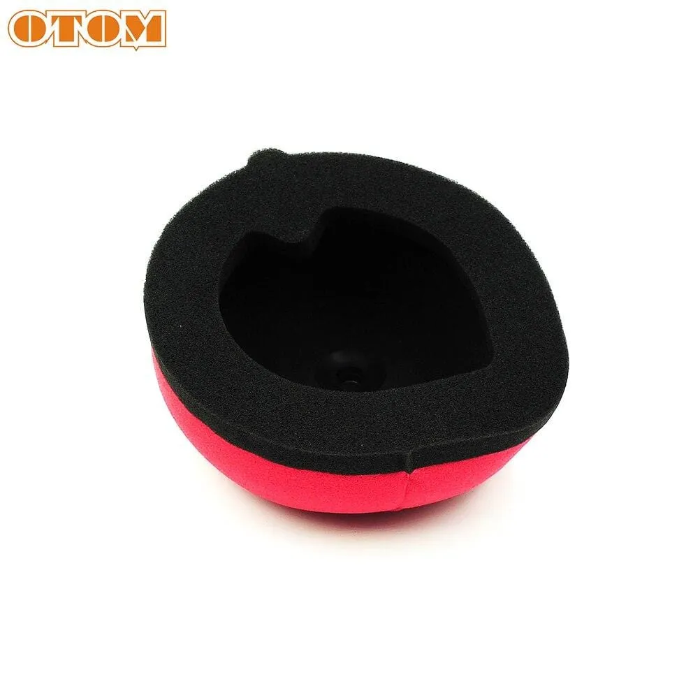 Motorcycle Air Filter Intake Cleaner Dual Foam For SUZUKI RM125 250 RMZ250 RMZ450 Off Road Motorcross Air Filters Cartridge