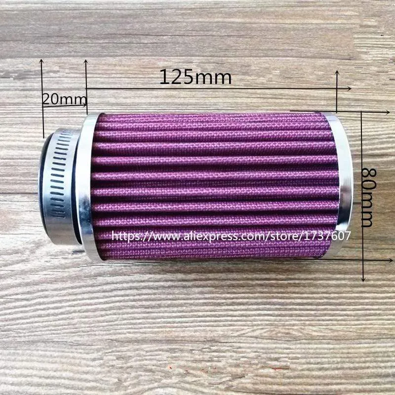 Motorcycle Air Filter SR400 H-ONDA CB550 CB750 Kawasaki KZ650 Zephyr 750 Air Filters & Systems 46MM 48MM 50MM 52MM 54MM 60MM