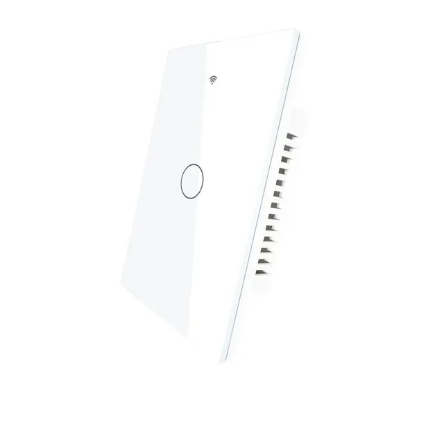 Smart Glass Panel Switch Smart Life/Tuya App Multi-Control Association, Voice Control with Alexa,Google Home,1/2/3 Gang