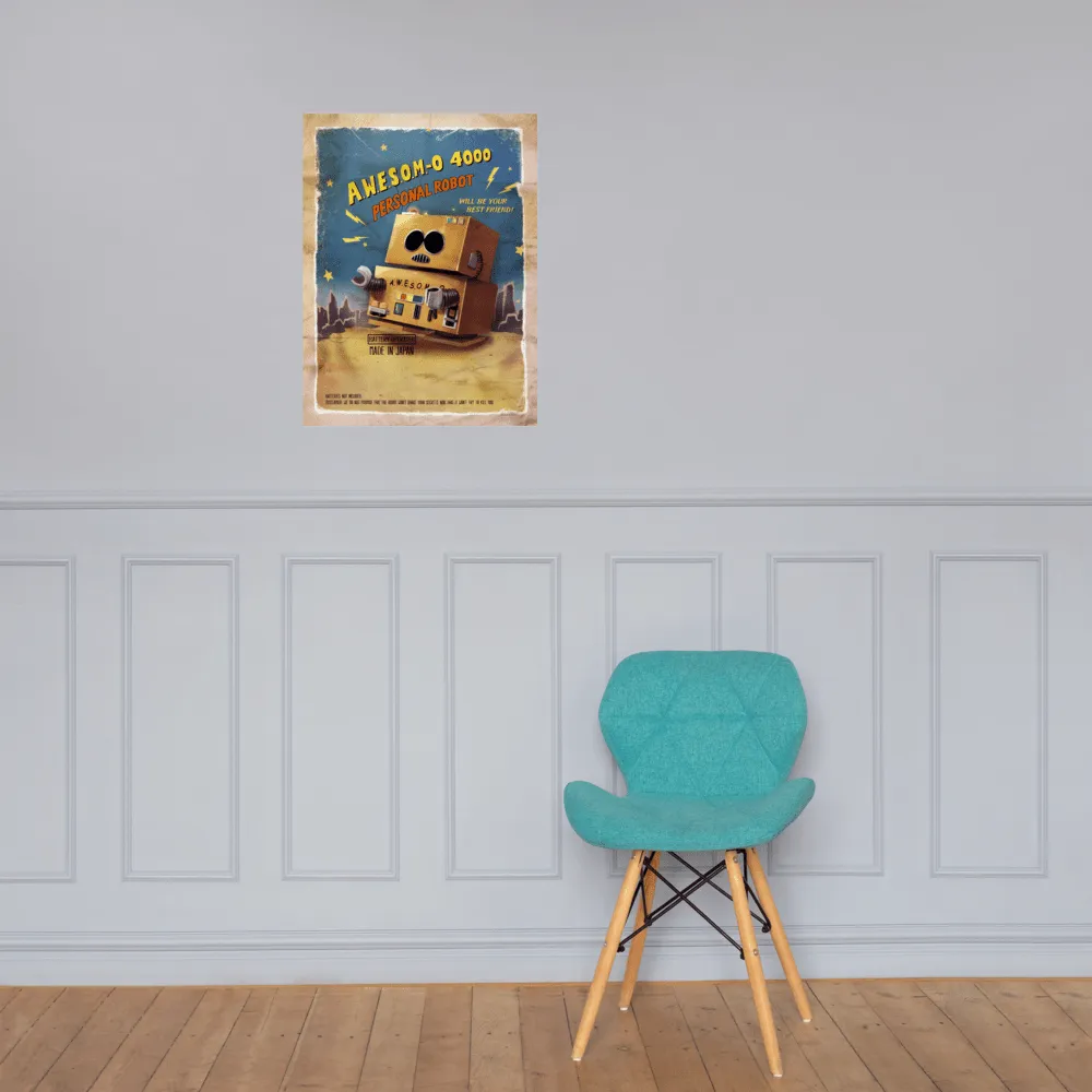 South Park Awesom-o Premium Satin Poster