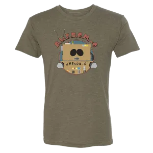 South Park Awesom-o Robot Men's Tri-Blend T-Shirt