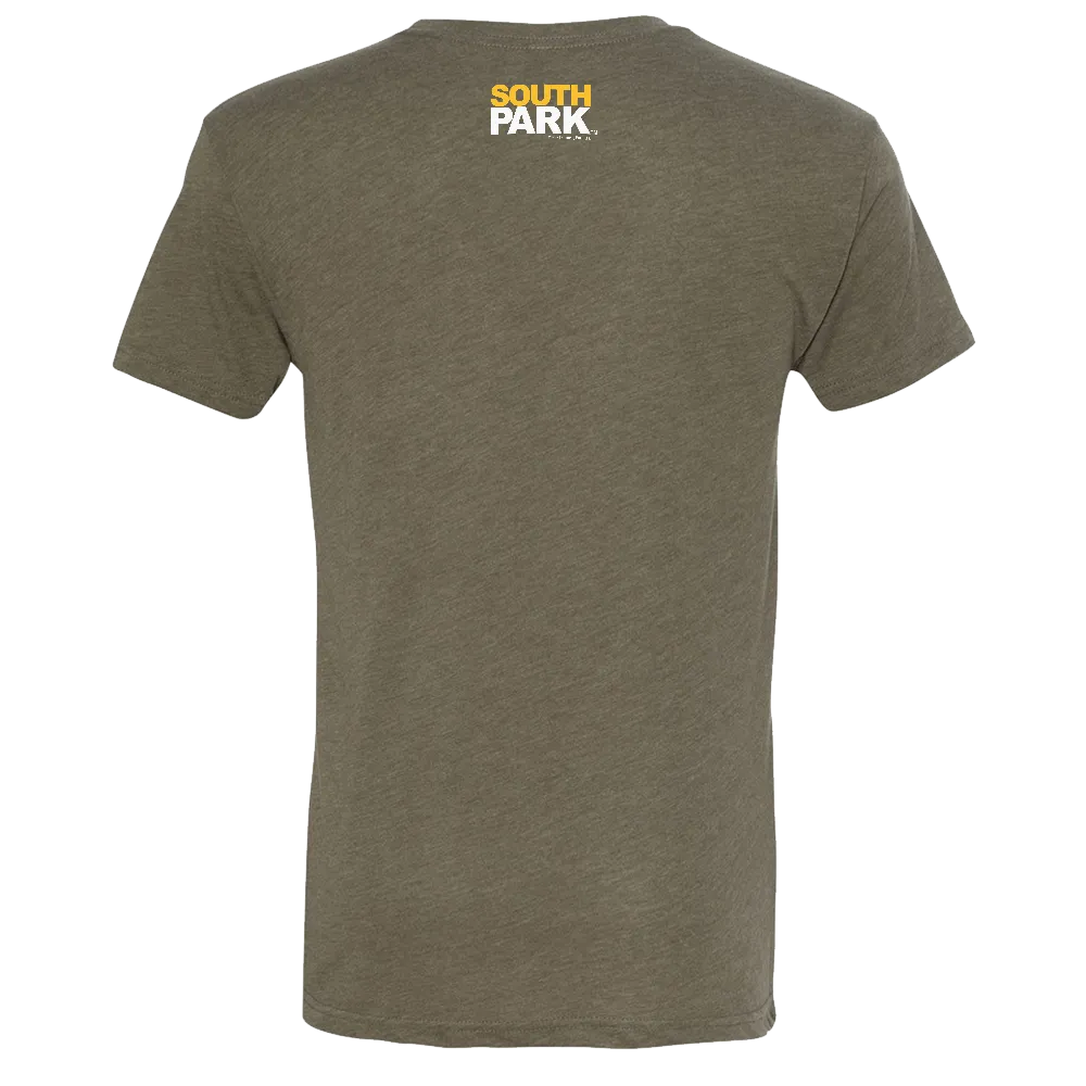 South Park Awesom-o Robot Men's Tri-Blend T-Shirt