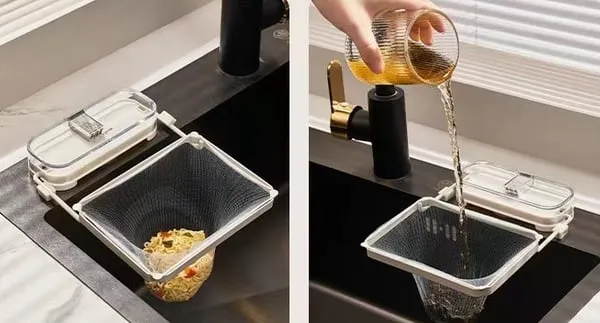 Upgraded Suction Cup Sink Drain Strainer